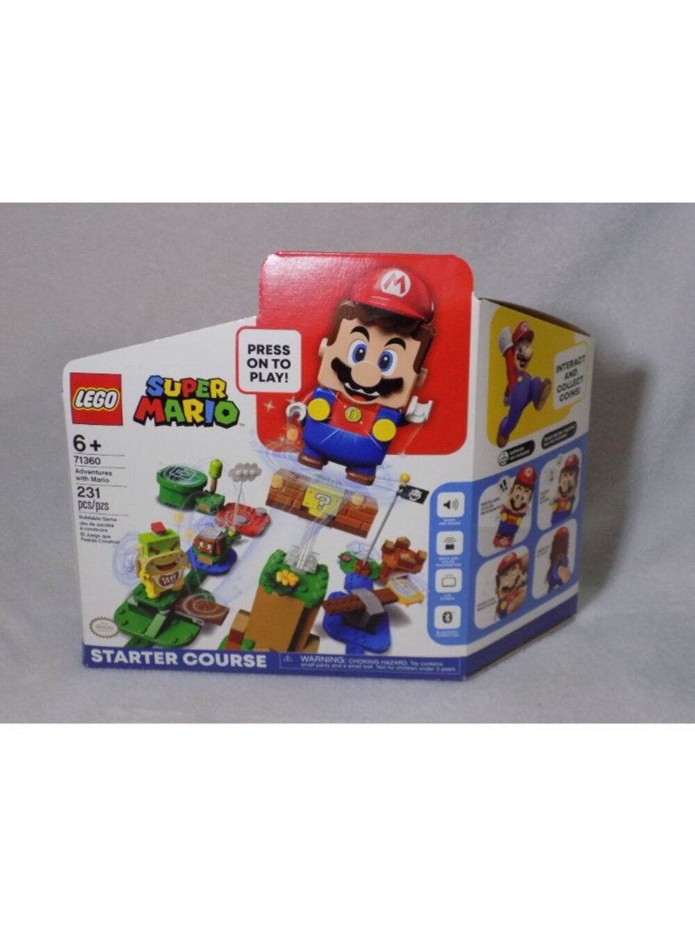 LEGO Super Mario Adventures with Mario Starter Course 71360 Nintendo NES New! - Picture 7 of 9